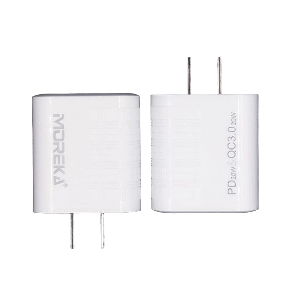 Cargador MOREKA MQ015 20W, 3.1A Incluye Cable USB - C10