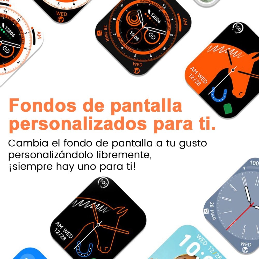 SmartWatch Y20 ULTRA Carga Inalámbrica 7 Bandas13