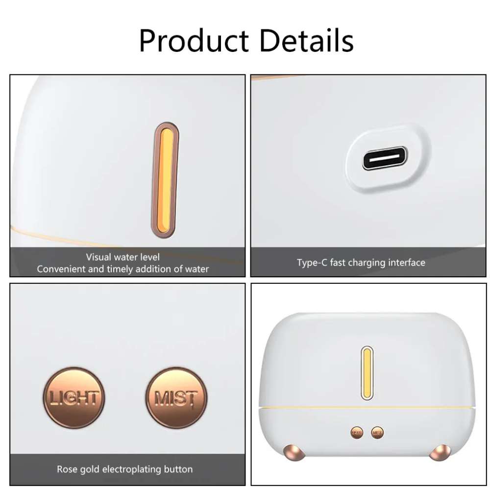 Humificador de llama Portatil A318 Aromaterapia13