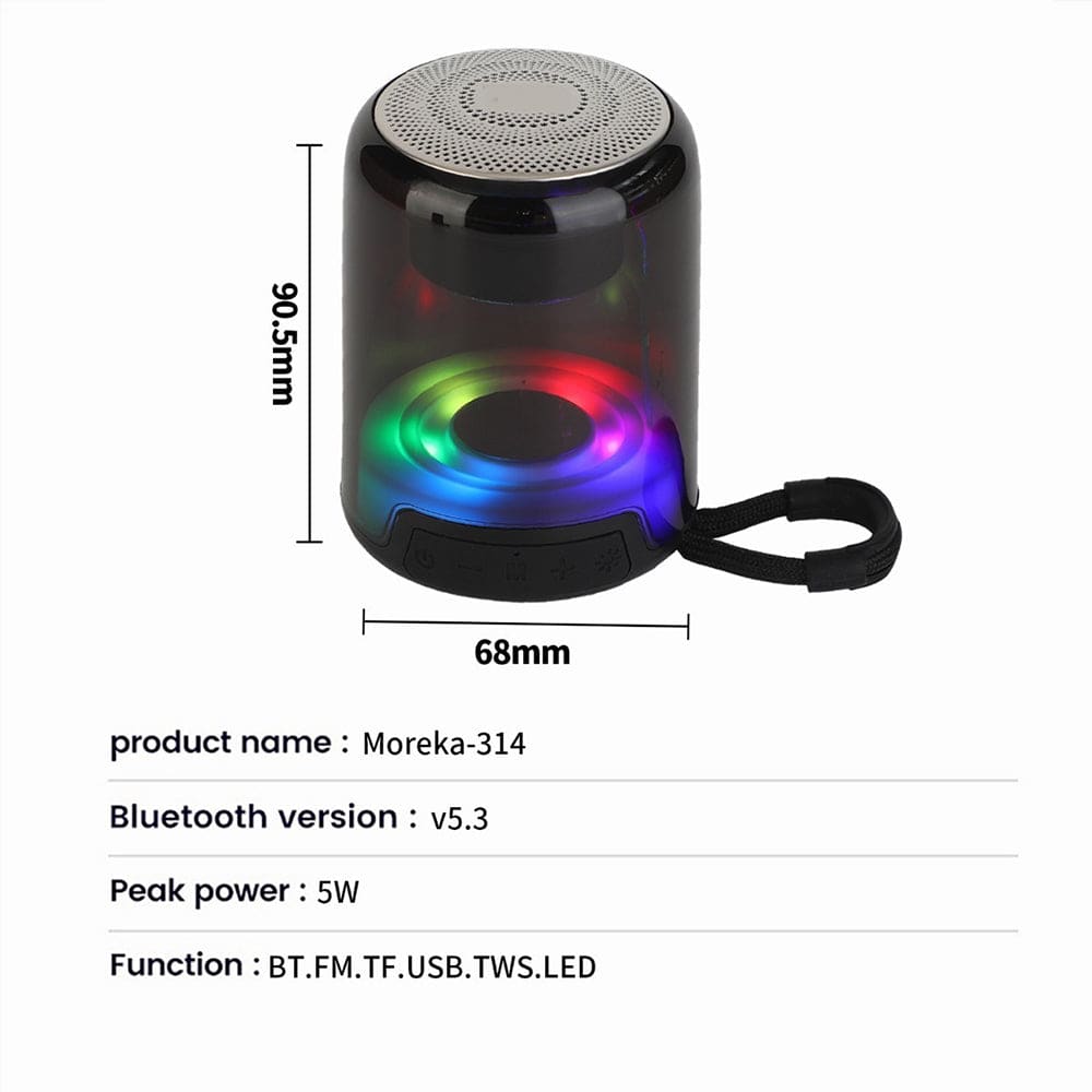 Bocina Moreka 314 Bluetooth TF Card USB8
