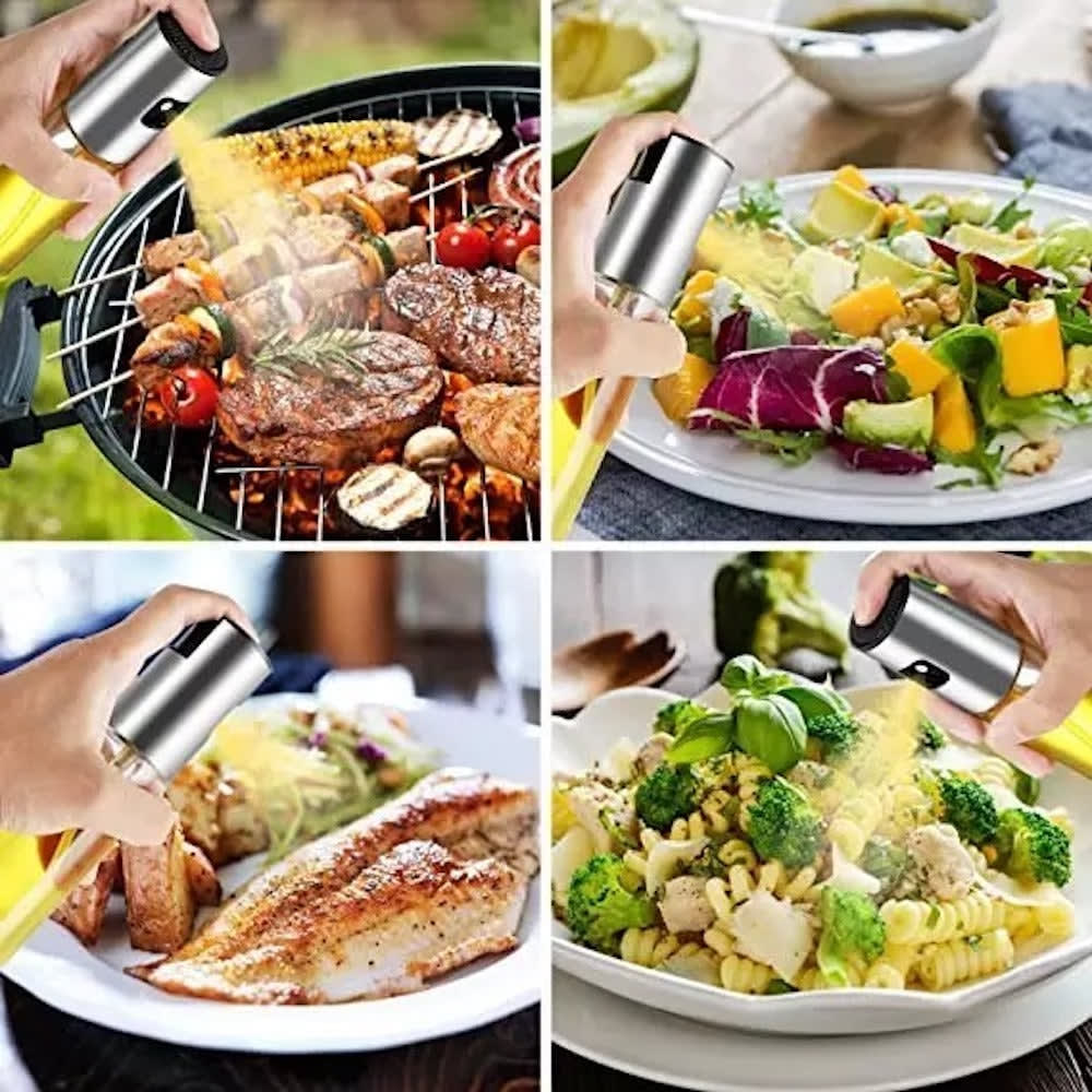 Botella Dispensador Aceite Spray Vinagre Rociador Atomizador9