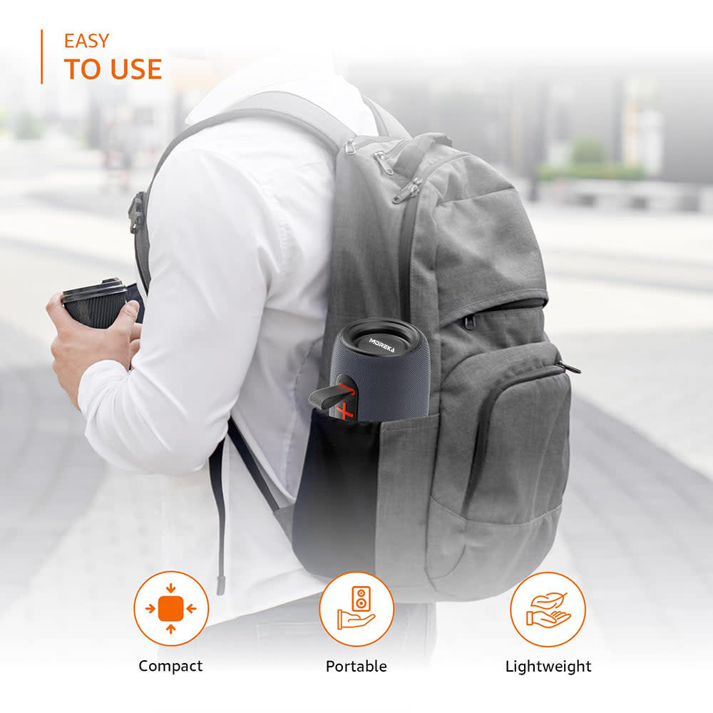 Bocina Bluetooth Moreka 377 20W IPX6, Radio FM, USB, Micro SD20