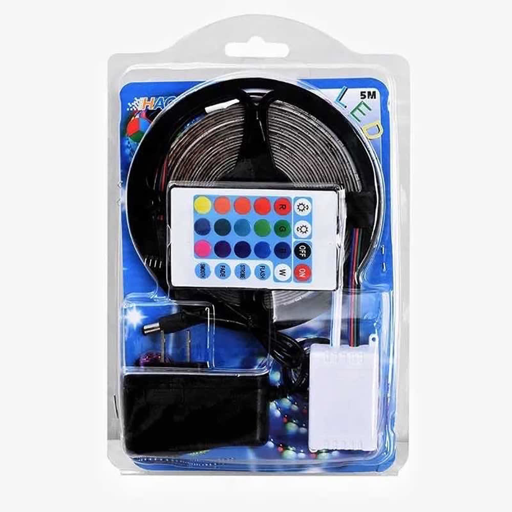 Tira Luz Led Colores Moreka 2385, 5m 2835 Rgb Con Control 24 Botones9
