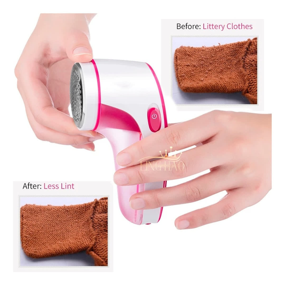 Removedor Quita Pelusa Para Ropa Eléctrico inalámbrico Moreka10
