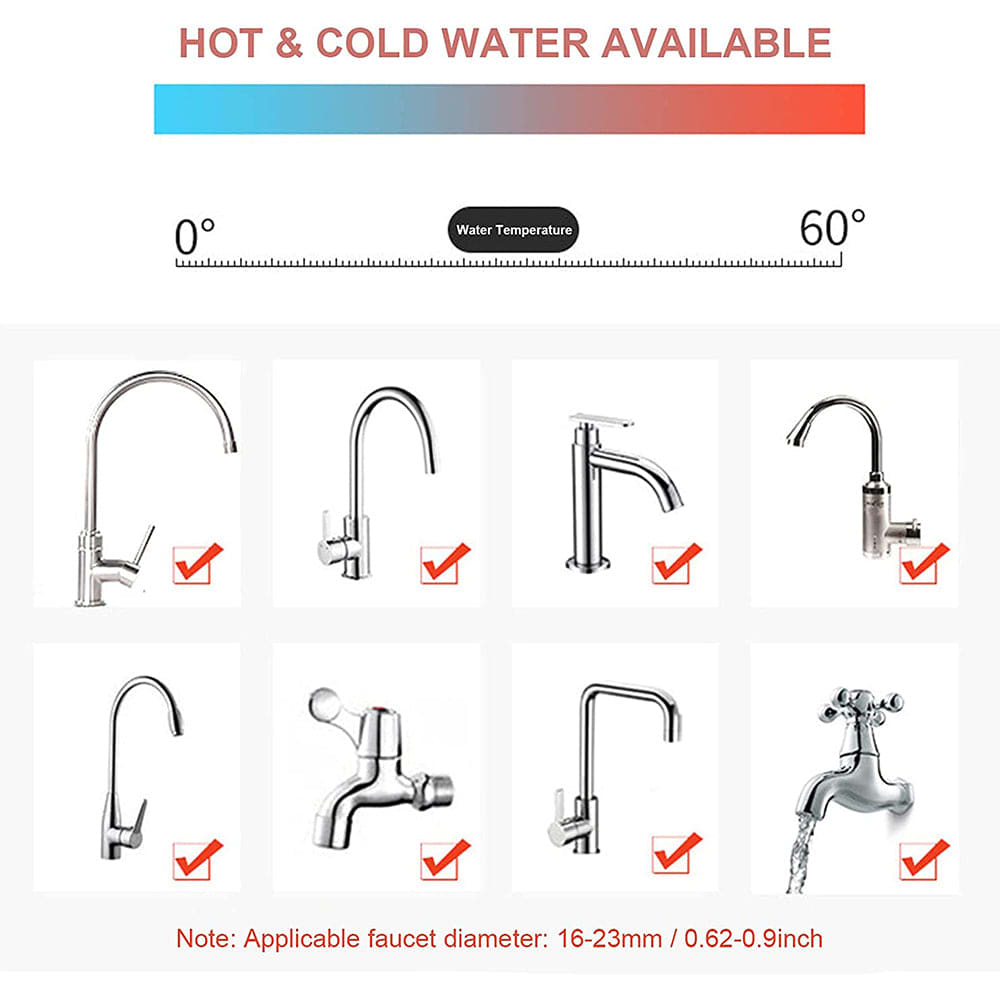 Grifo Cocina - Baño Presurizado a Prueba De Salpicaduras alta presión SL119