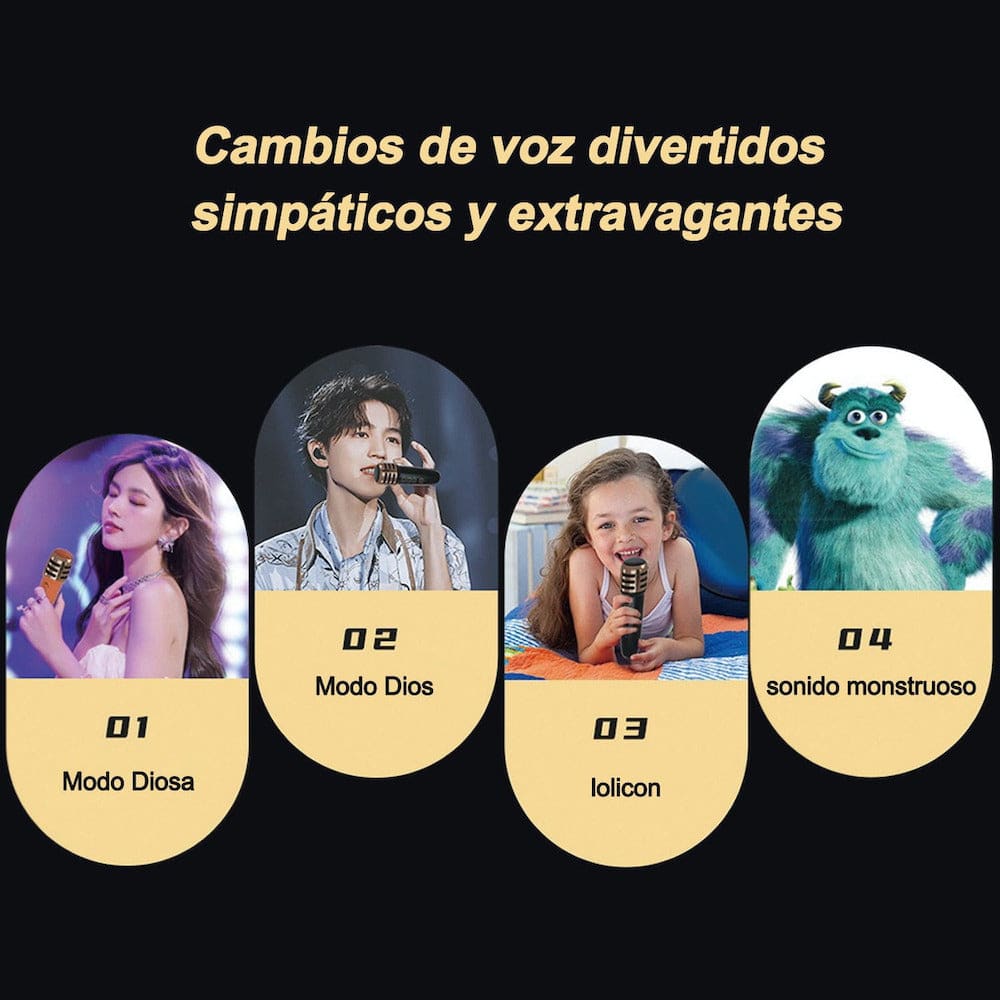 Bocina Karaoke Bluetooth  FM dual microfonos retro Moreka 38218