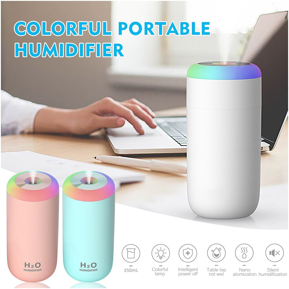 Humificador Portatil H2o Aromaterapia11