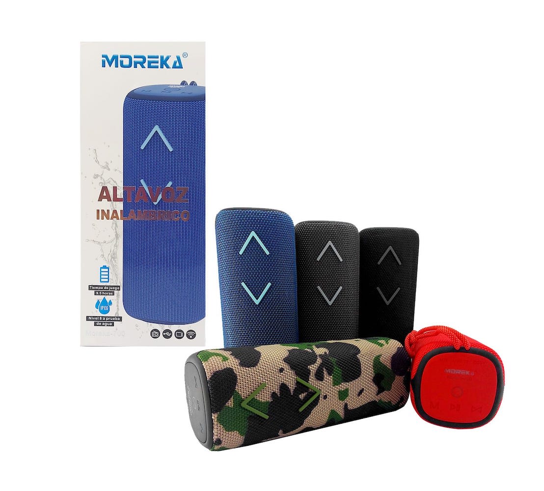 Bocina Bluetooth Moreka M-700 TF Card Radio FM Resistente al agua15