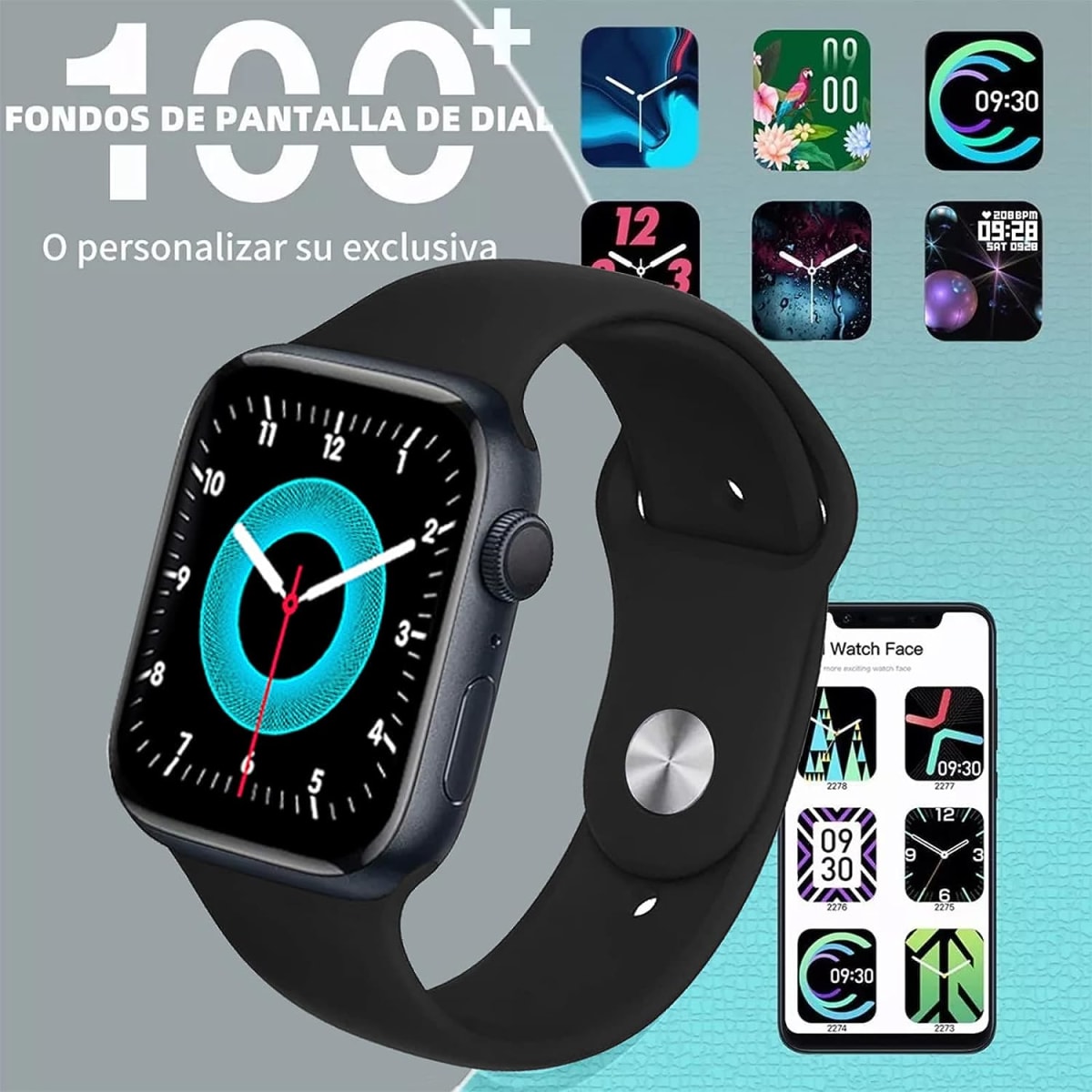 SmartWaatch Z51 Serie 7 BigScreen 1,99 impermeable10