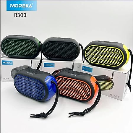 Bocina Moreka R300, Bluetooth, TF Card, Radio FM, USB, Waterproof10