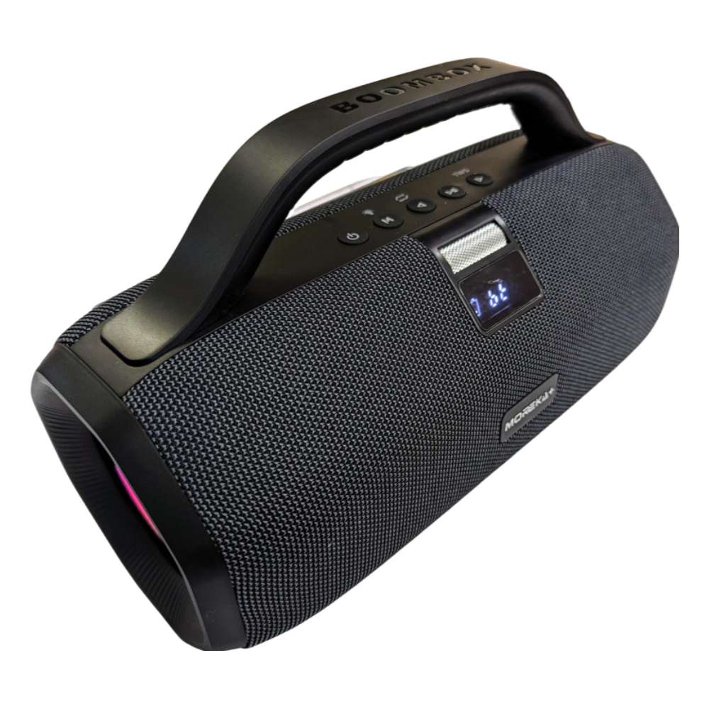 Bocina Moreka+ A18 70W, Bluetooth, TF Card, Radio FM, USB Contra Agua IPX614