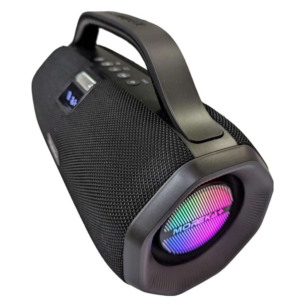Bocina Moreka+ A18 70W, Bluetooth, TF Card, Radio FM, USB Contra Agua IPX612