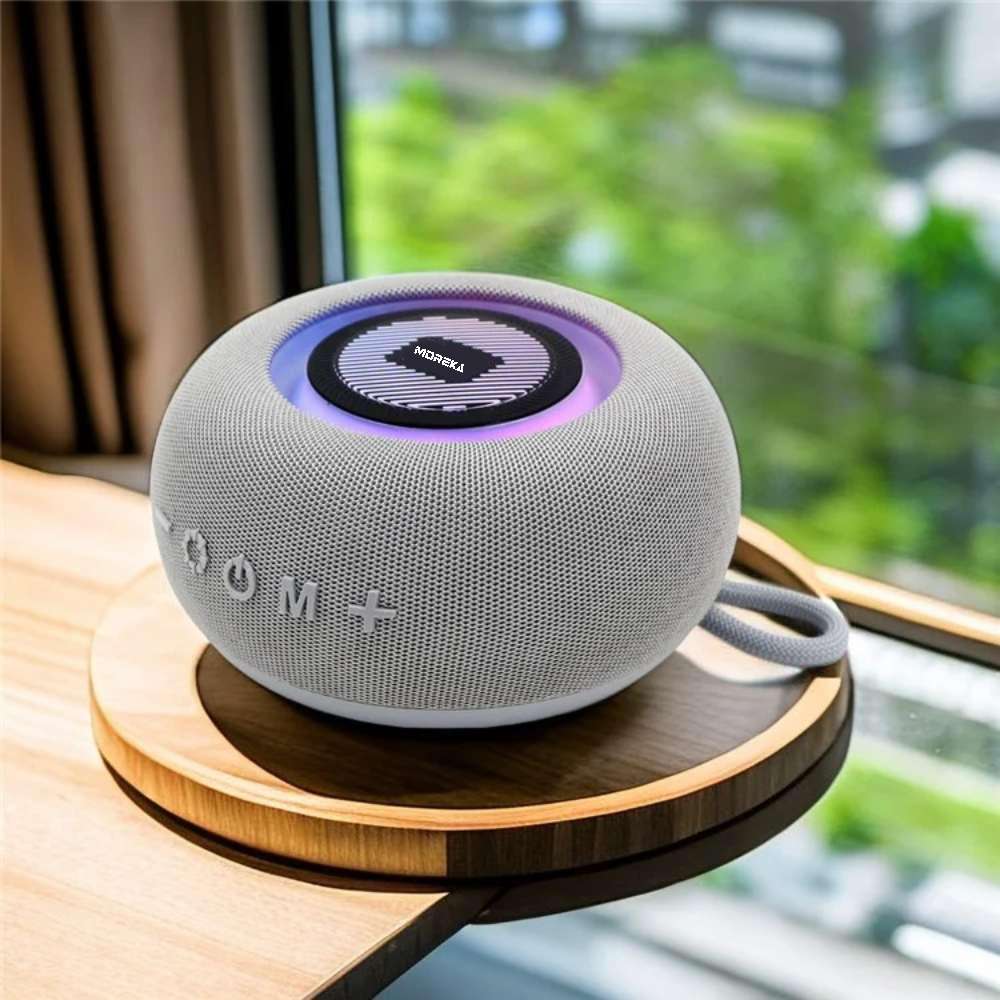 Bocina Bluetooth Moreka A19 16W 2400mAh resistente al agua6