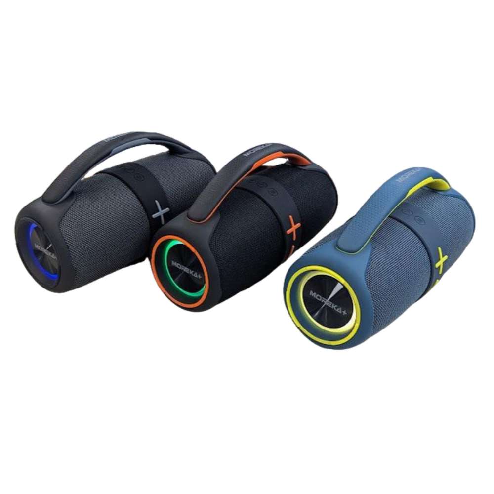 Bocina Moreka+ A26 50W 4800mAh Bluetooth, TF Card, Radio FM, USB Contra Agua IPX64