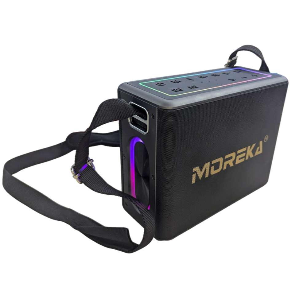Bocina Moreka A27 120W 1200mAh 12 hrs de bateria Bluetooth, Contra Agua IPX510