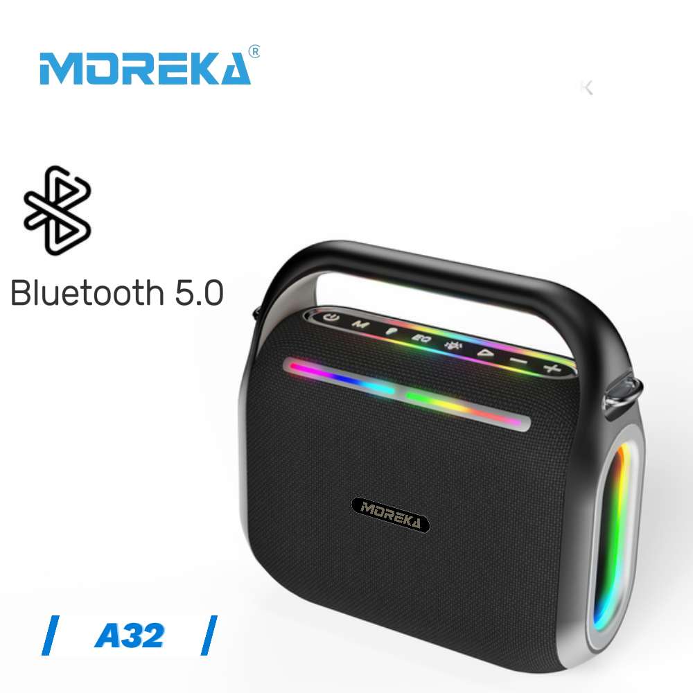 Bocina Moreka A32 200W 1200mAh 6-8 hrs de bateria Bluetooth, Contra Agua IPX57