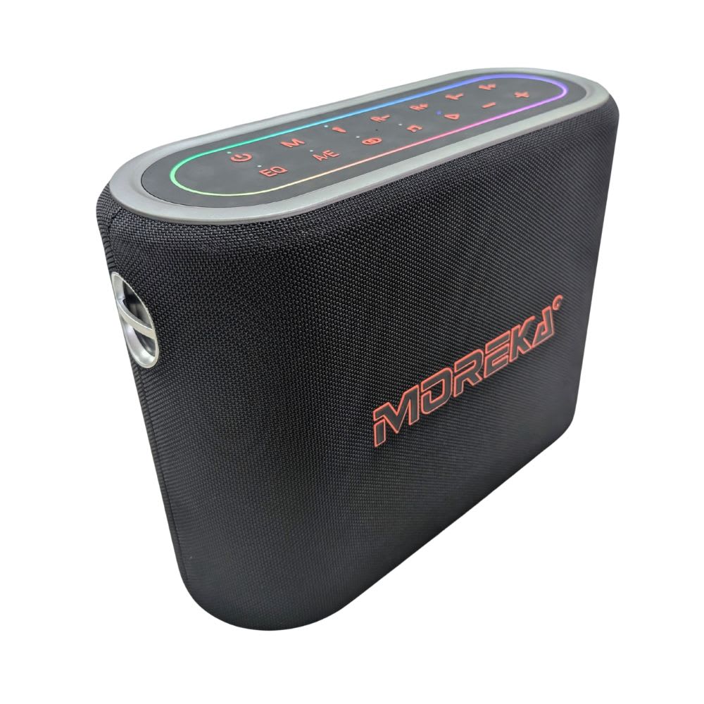 Bocina Karaoke Moreka A35 400W 30000mAh 10 hrs de bateria Bluetooth, Contra Agua IPX58
