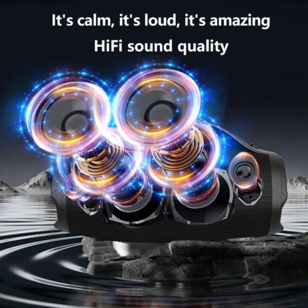 Bocina Moreka altavoz Bluetooth A36 120W 8000mAh TWS9