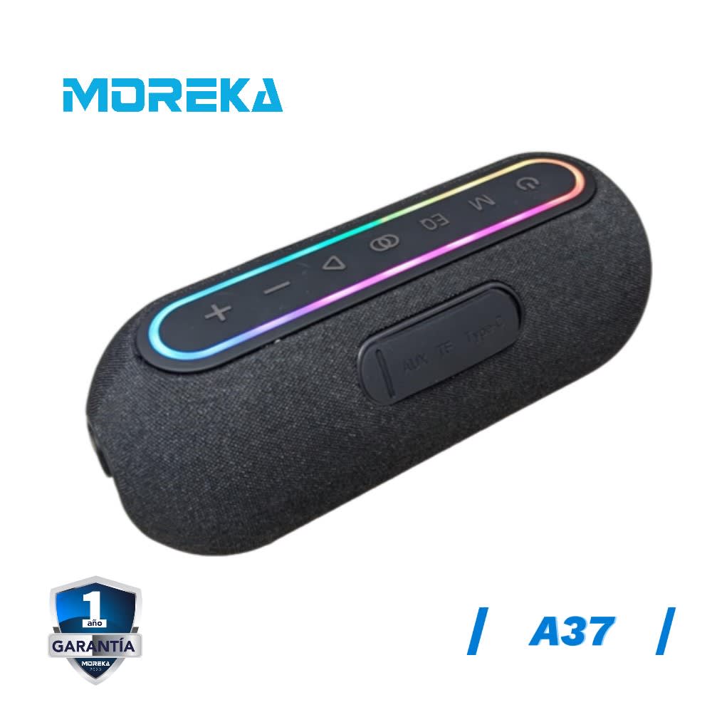 Bocina Moreka A37 35W 4000mAh 5-6 hrs de bateria Bluetooth6