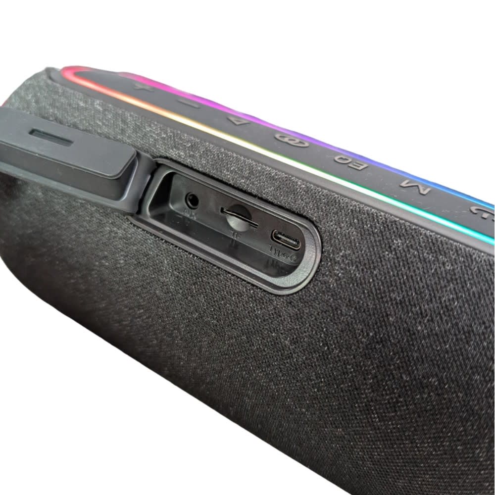 Bocina Moreka A38 Altavoz Bluetooth 60W 6000mAh Luz LED RGB7