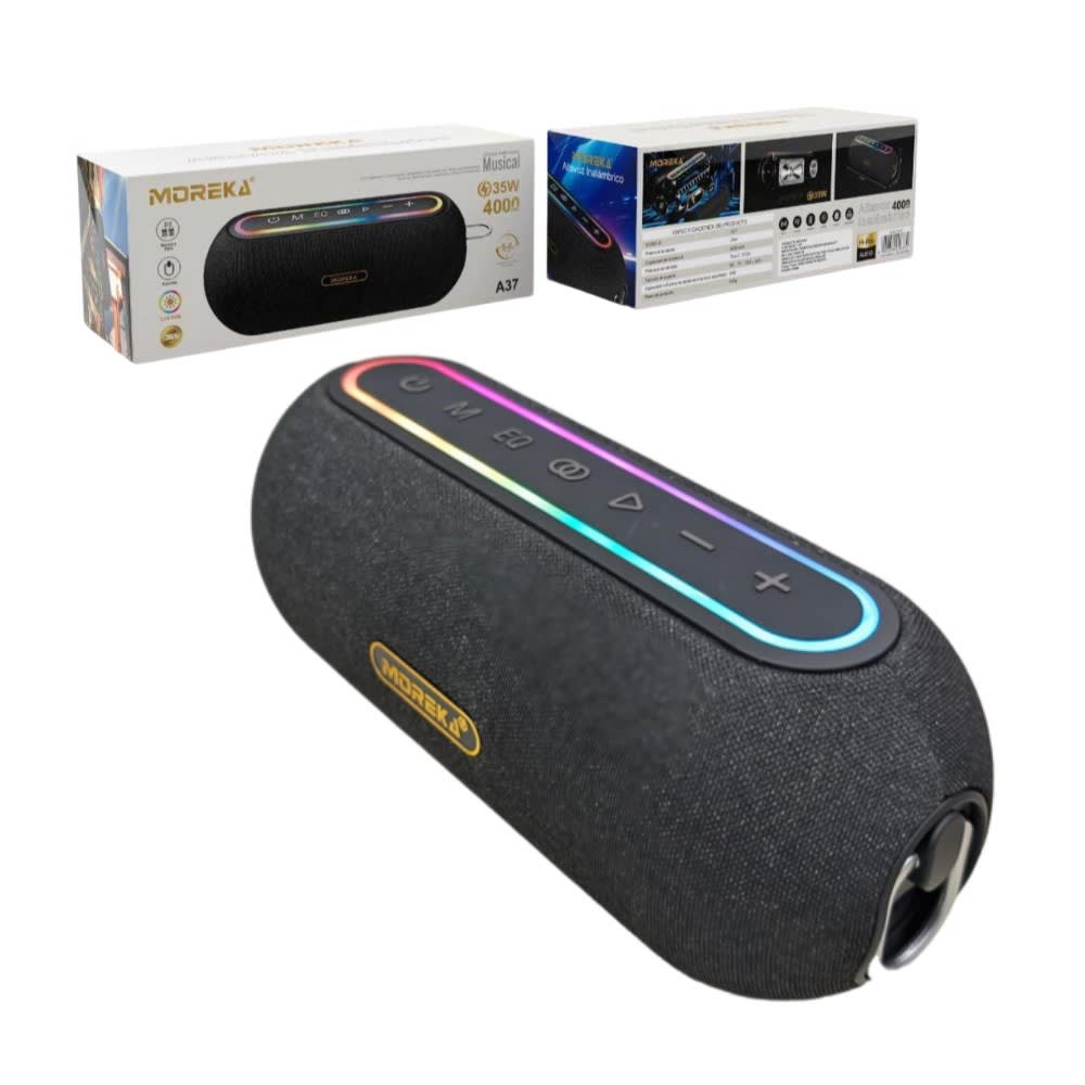Bocina Moreka A37 35W 4000mAh 5-6 hrs de bateria Bluetooth 0