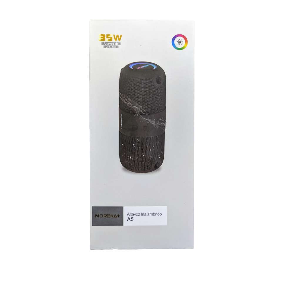 Bocina  Moreka+ A5 35W, Bluetooth, TF Card, Radio FM, USB 35W11