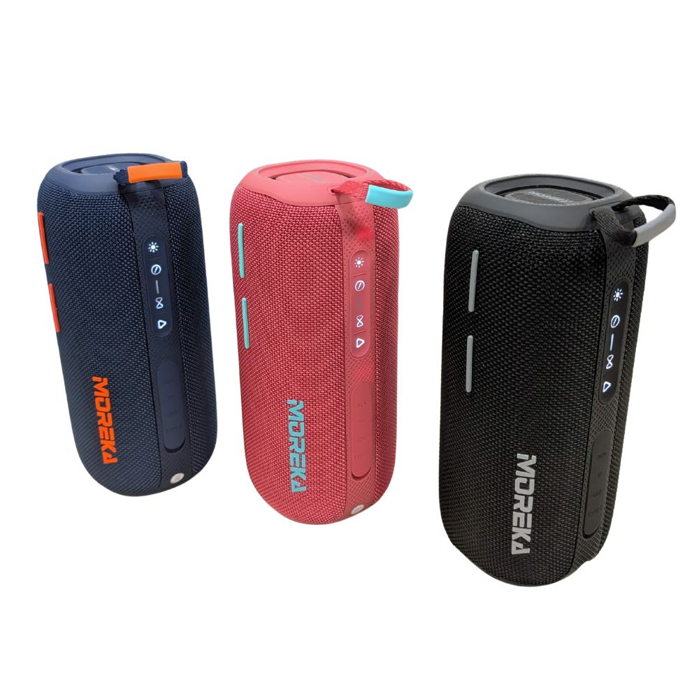 Bocina Moreka A50 30W 15W*2 3600mAh 10hrs de bateria Bluetooth IPX62