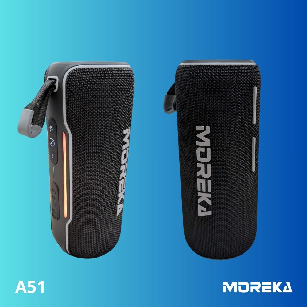 Bocina Moreka A51 30W 15W*2 3600mAh 8hrs de bateria Bluetooth IPX64