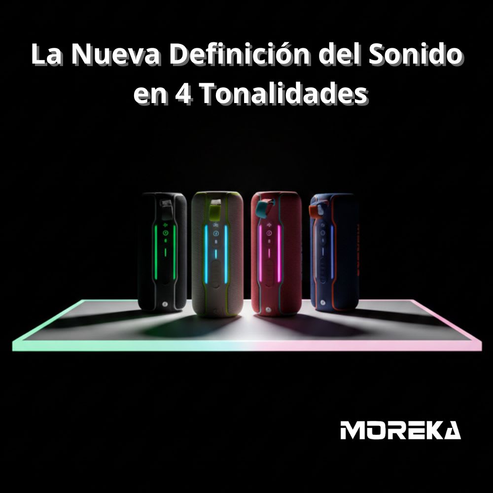 Bocina Moreka A51 30W 15W*2 3600mAh 8hrs de bateria Bluetooth IPX65