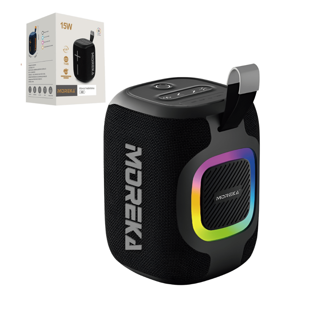 Bocina Moreka A52 Bluetooth 15W IPX6 1800mAh 0