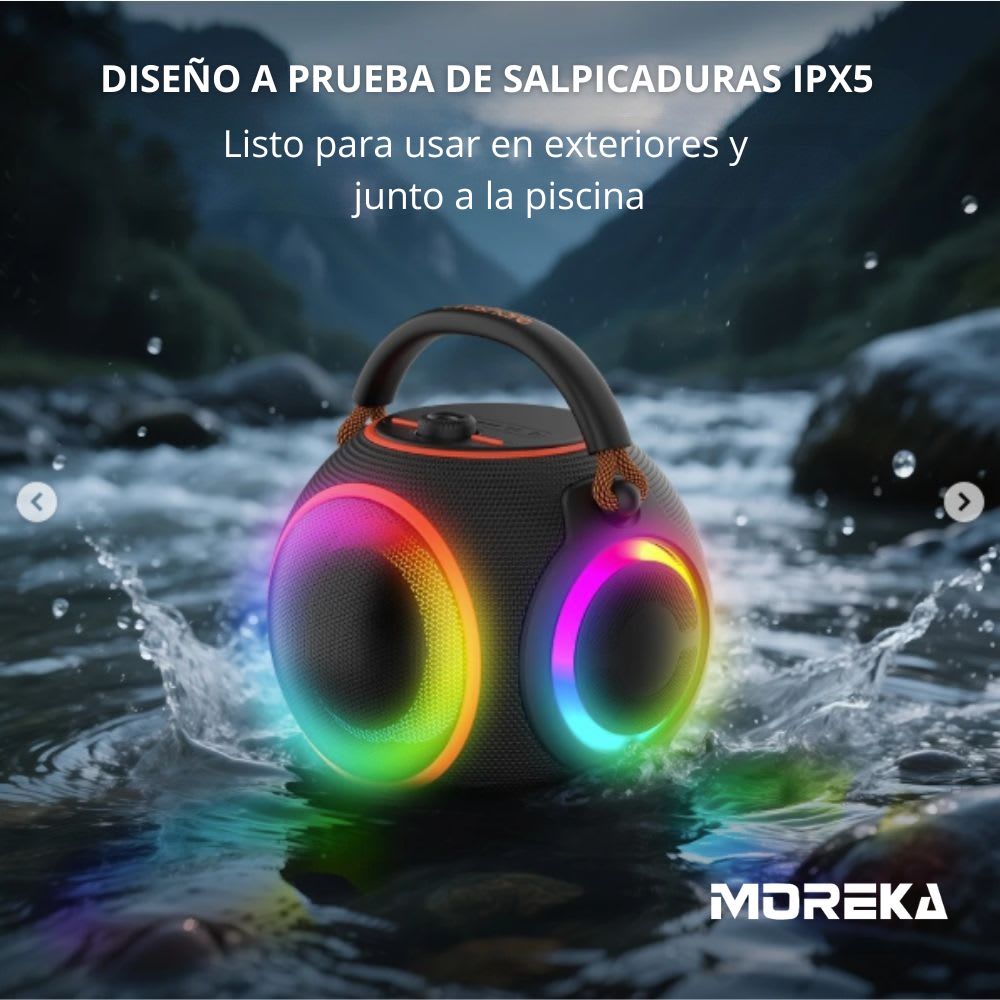 Bocina Moreka A56 Bluetooth 120W IPX6 12000mAh5