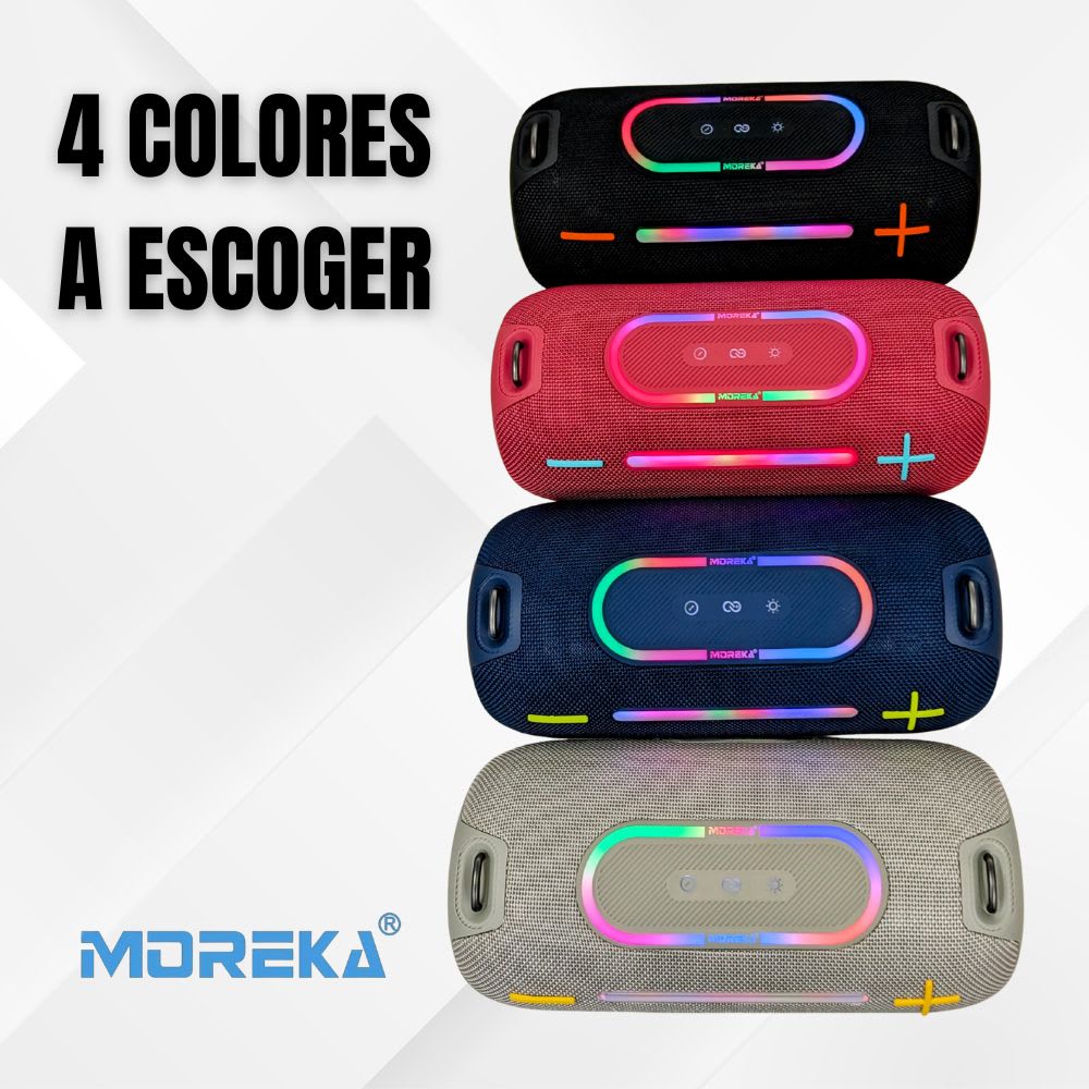 Bocina Moreka A59 50W 8000mAh 5-6 hrs de bateria Bluetooth5