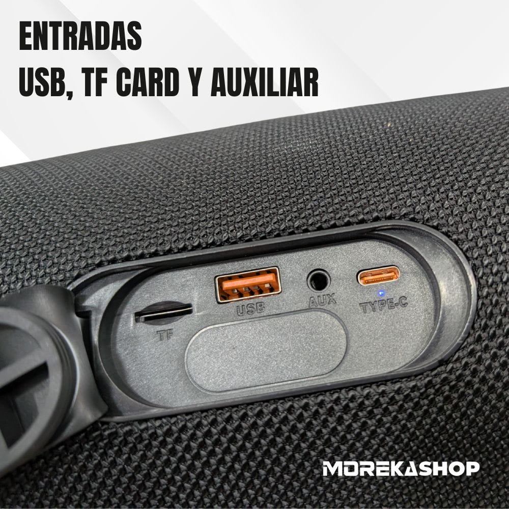 Bocina Moreka A59 50W 8000mAh Bluetooth Batería 6 Hrs7