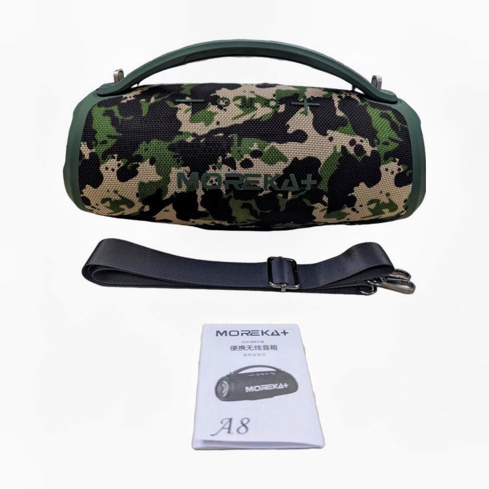 Bocina Moreka+ A8 60W 4500mAh/7.4V Bluetooth, TF Card, Radio FM, USB Contra Agua IPX66