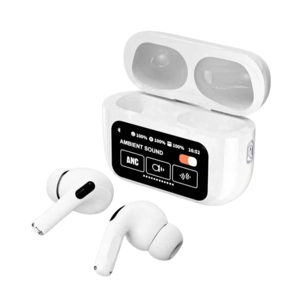 Audífonos Bluetooth Anc A9pro Cancelación Ruido Lcd Táctil3