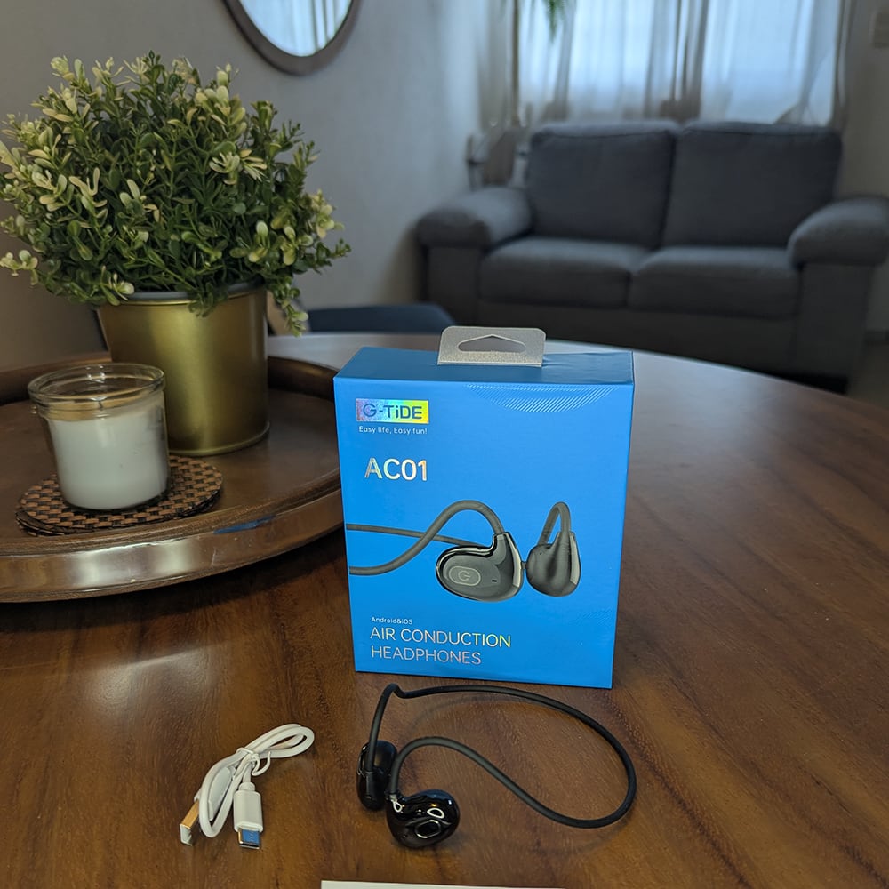 Audífonos Bluetooth  G-Tide AC01  Conducción de Aire y Cancelación de Ruido Sport4