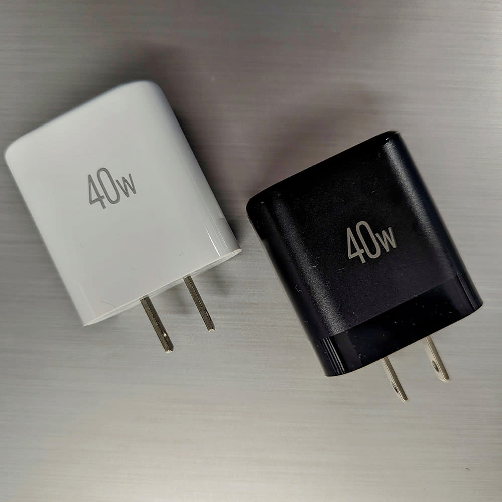 Cargador 40W Moreka AC109 Carga Rapída 2 puertos PD20W y QC 3.0 20W5