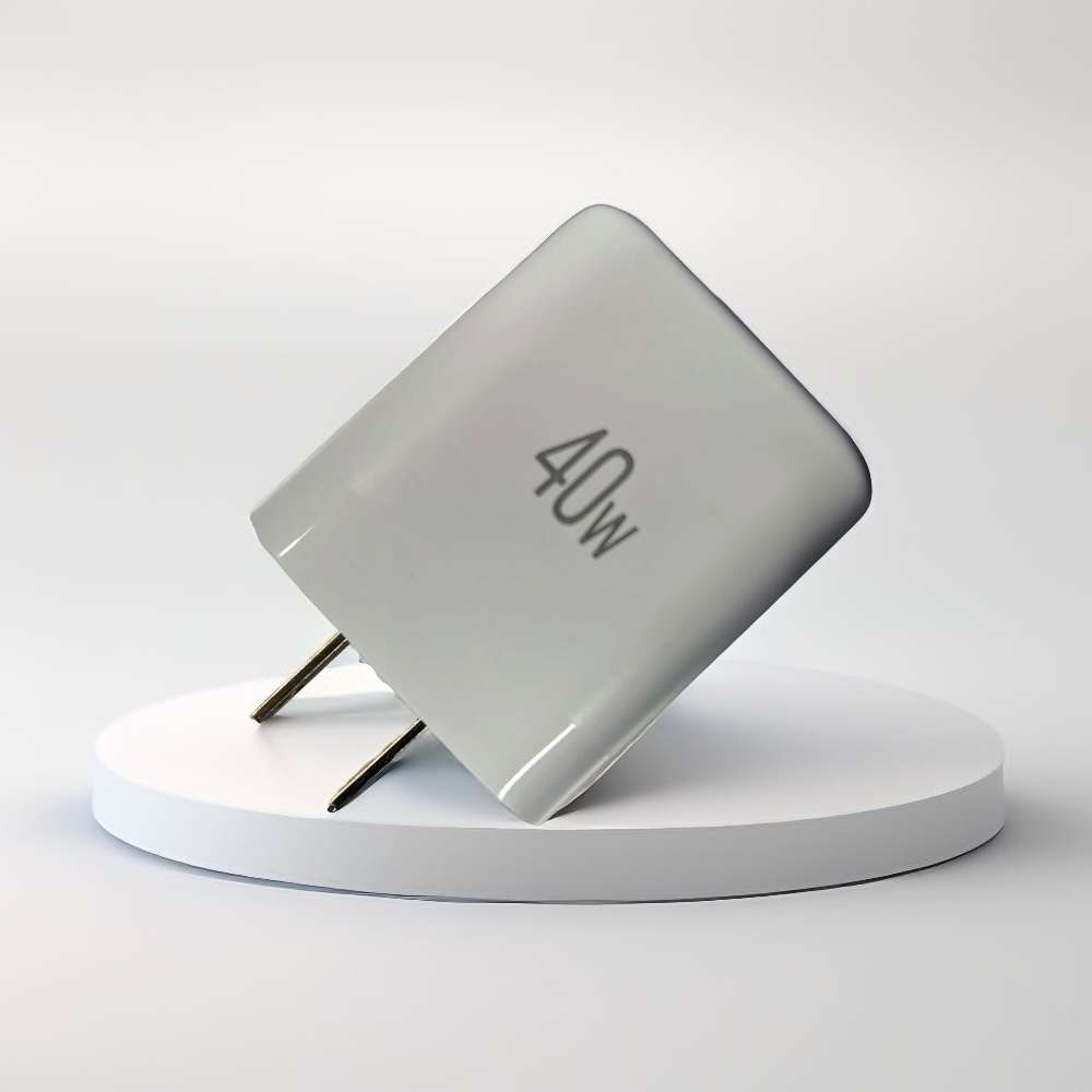 Cargador 40W Moreka AC109 Carga Rapída 2 puertos PD20W y QC 3.0 20W8