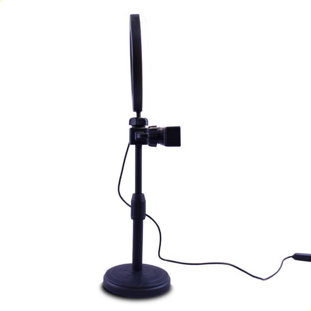 Aro De Luz Led HX-06 Escritorio 6.5 Pulgadas Brillo6