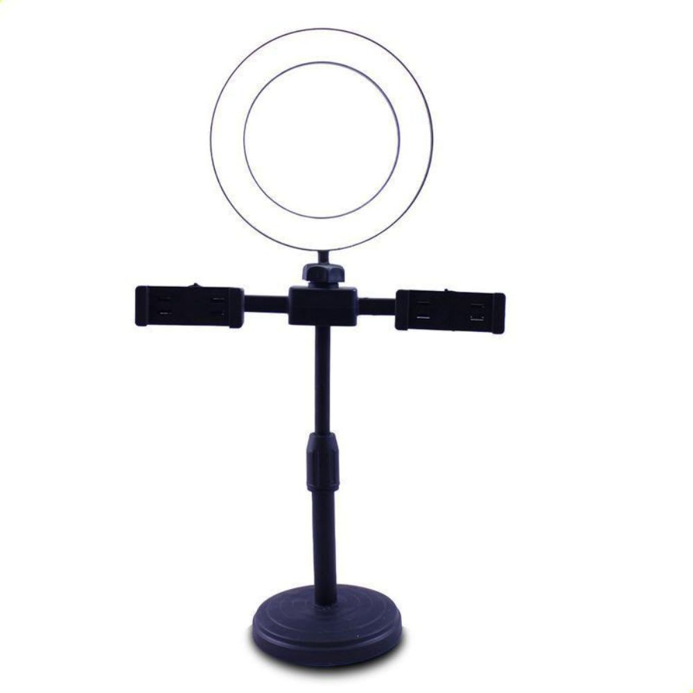 Aro De Luz Led HX-06 Escritorio 6.5 Pulgadas Brillo4