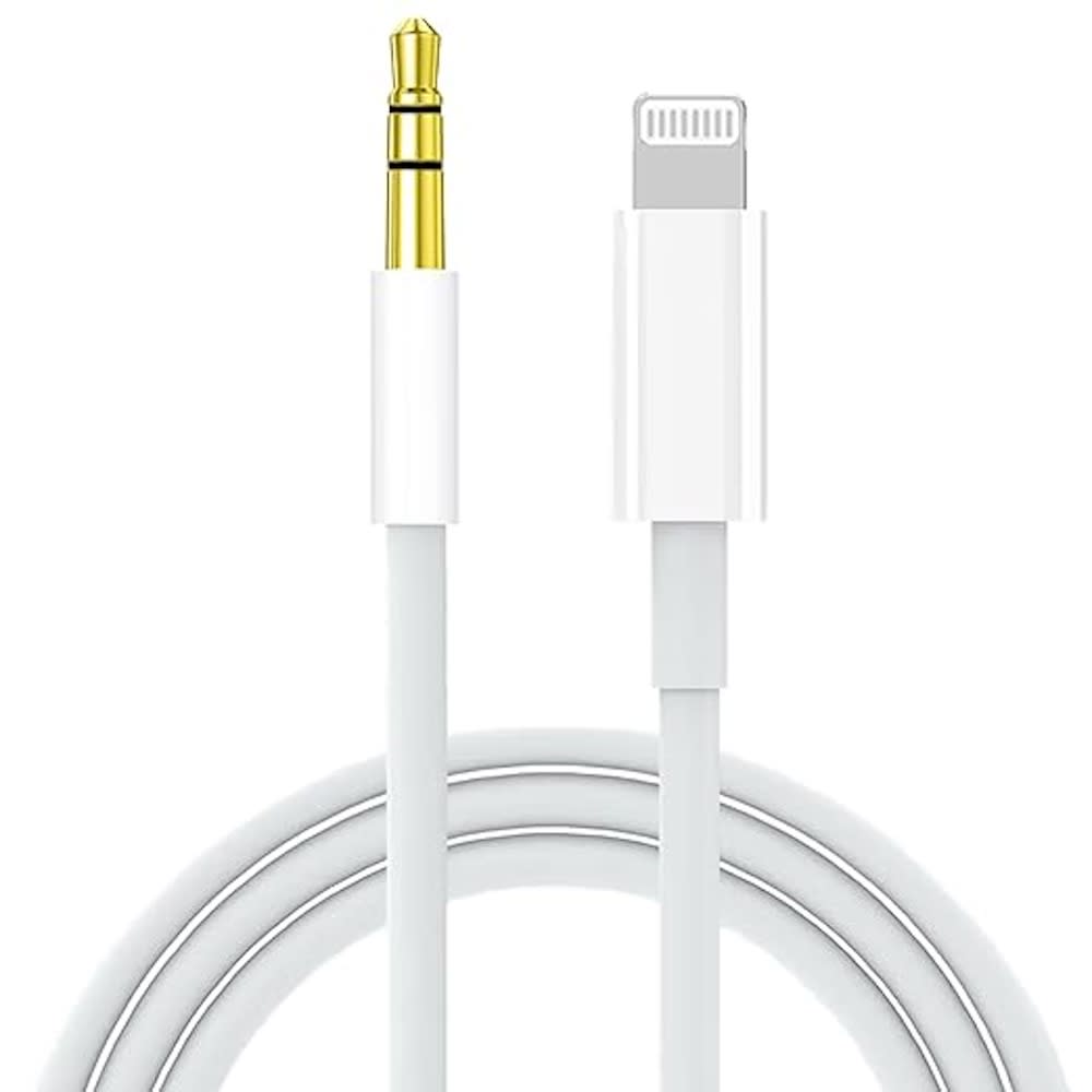 Convertidor tipo Lightning a 3.5mm Auxiliar Audio AU-11 1M8