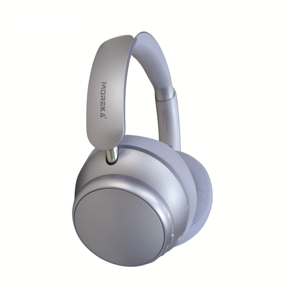 Audífonos Bluetooth V5.4 Moreka B08 400mAh 40mm Cancelación de Ruido 36 hrs musica6