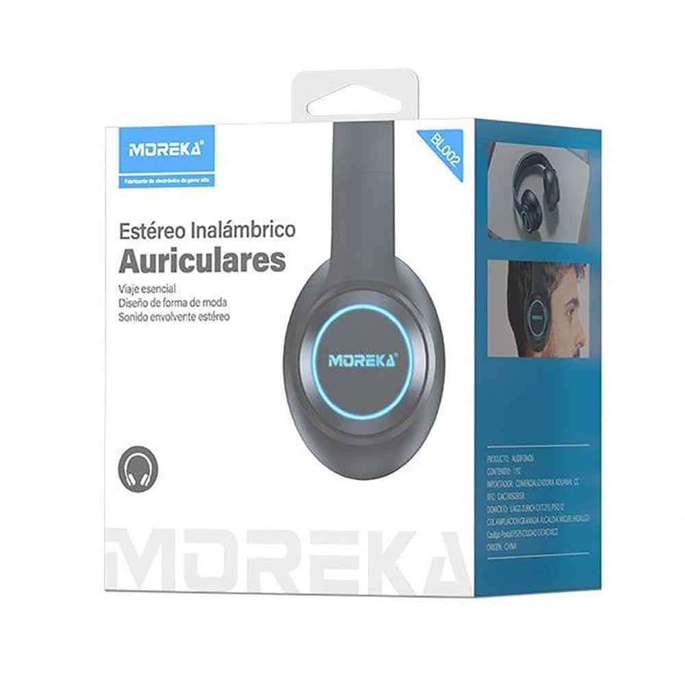 Audífonos Bluetooth MOREKA BL00210