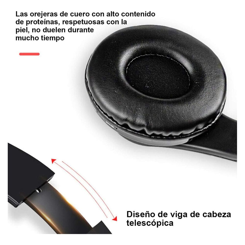 Audífonos Diadema Bluetooth Moreka B0410