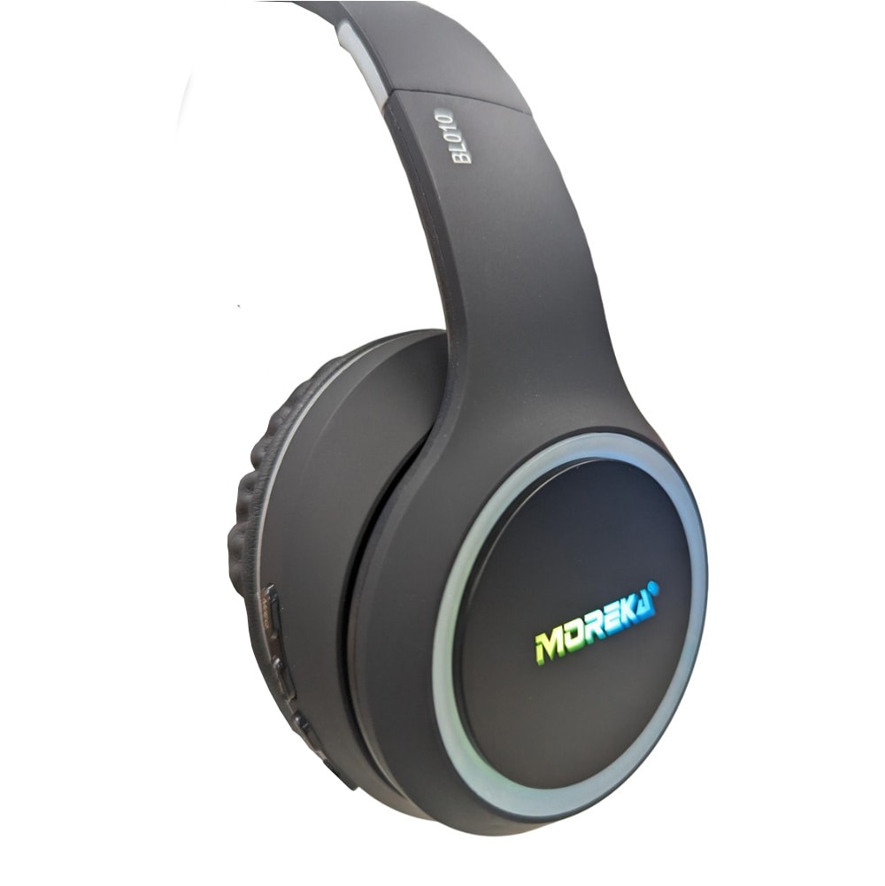 Audífonos Bluetooth  V5.3 Moreka BL010 200mAh 40mm6