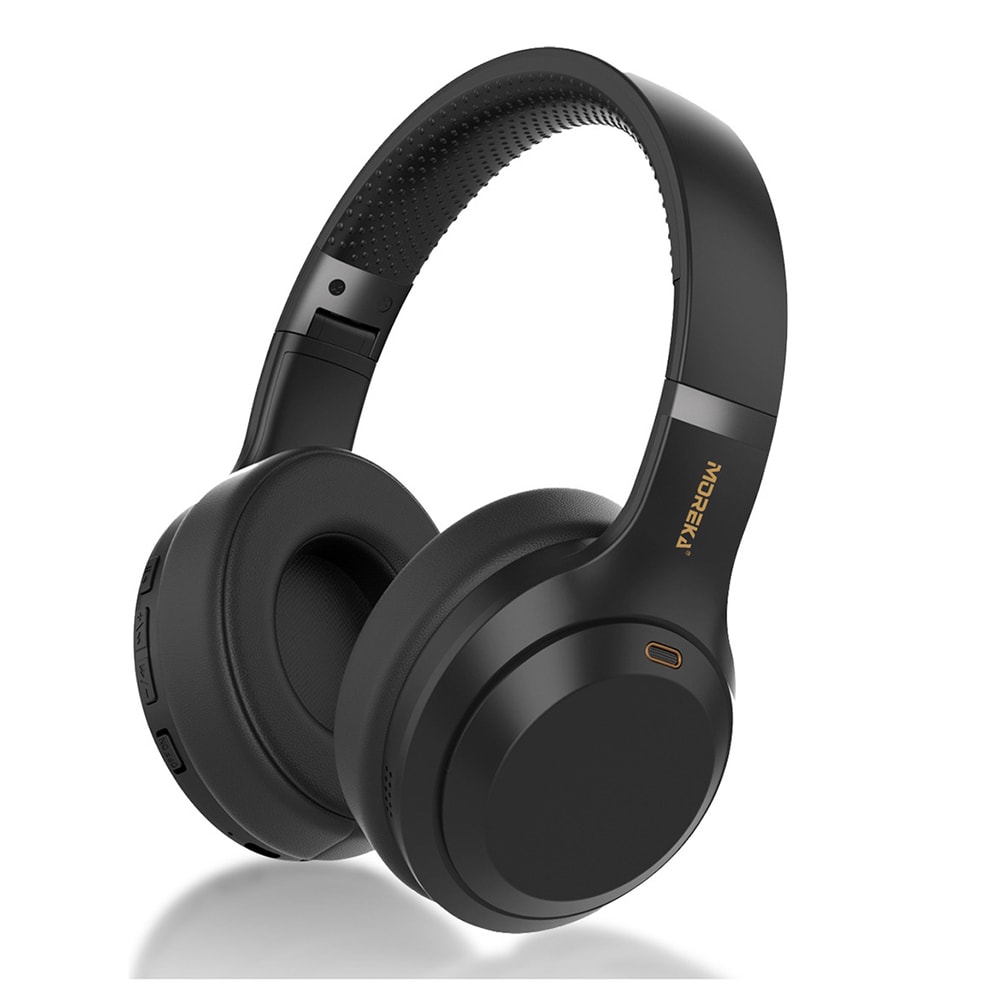Audífonos Bluetooth V5.4 Moreka BL016 200mAh 40mm Cancelación de Ruido (copia) 0