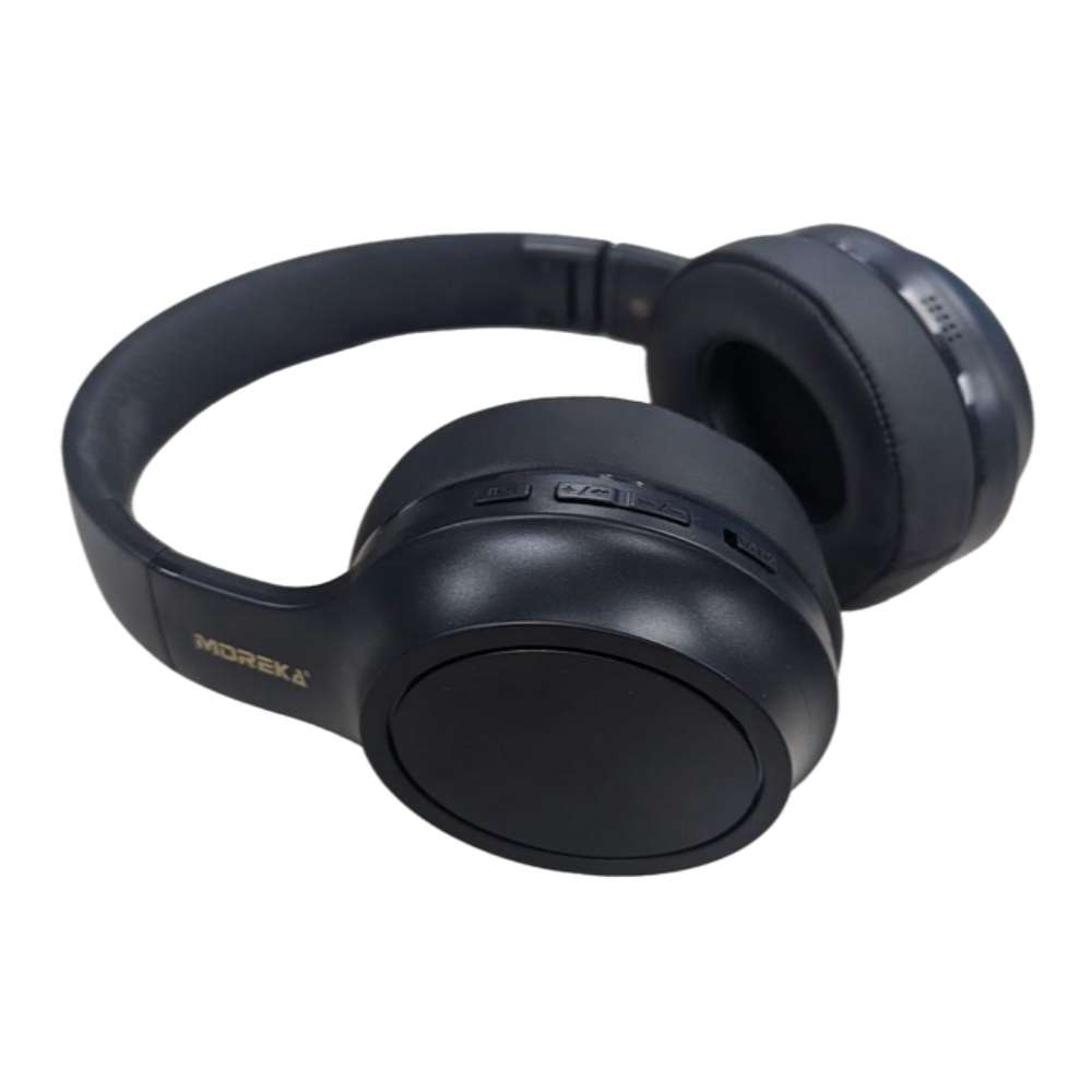 Audífonos Bluetooth V5.4 Moreka BL017 200mAh 40mm Cancelación de Ruido 0