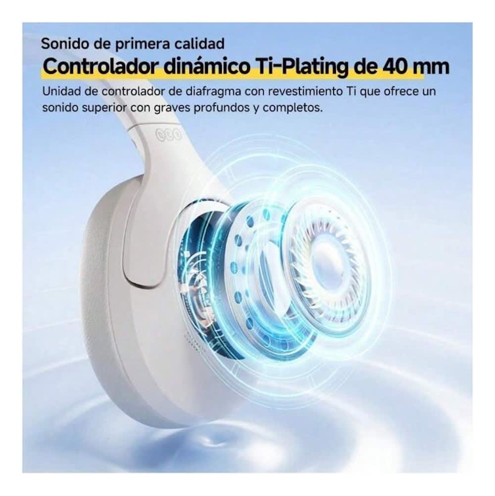 Audífonos Bluetooth Moreka BL018 200mAh 40mm Cancelación de Ruido 18 Hrs IP553