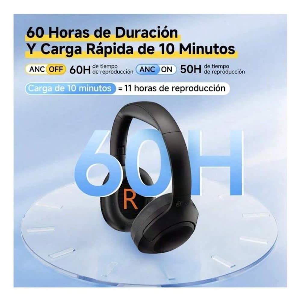 Audífonos Bluetooth Moreka BL018 200mAh 40mm Cancelación de Ruido 18 Hrs IP5510