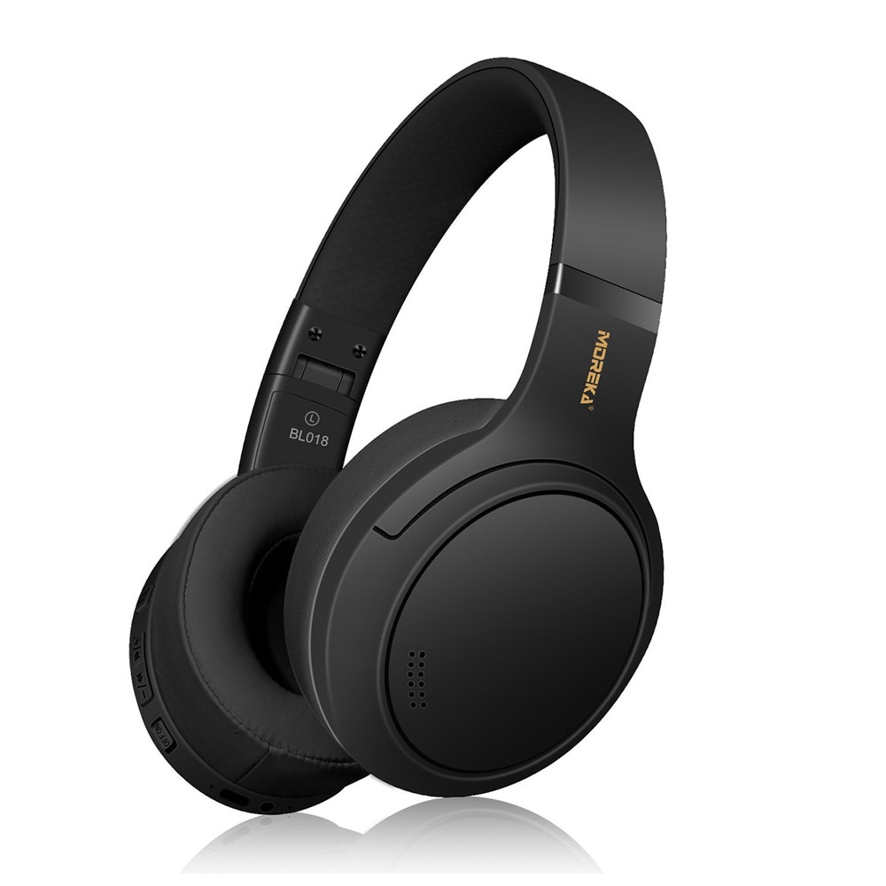 Audífonos Bluetooth Moreka BL018 200mAh 40mm Cancelación de Ruido 18 Hrs IP5511